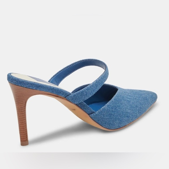 Dolce Vita Kanika Denim Pointed-Toe Heels Size 9 brand new - Picture 2 of 13